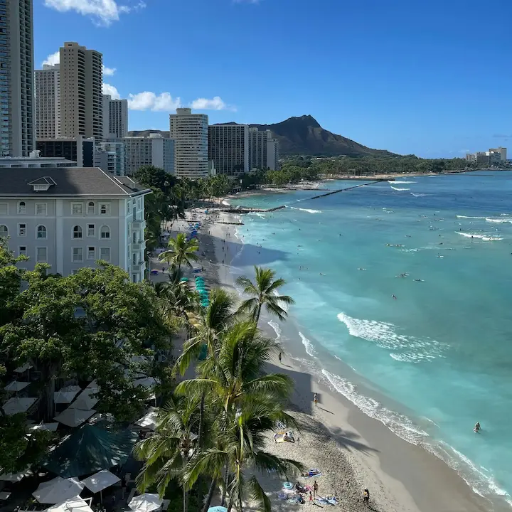 oahu island landscape in Hawaii